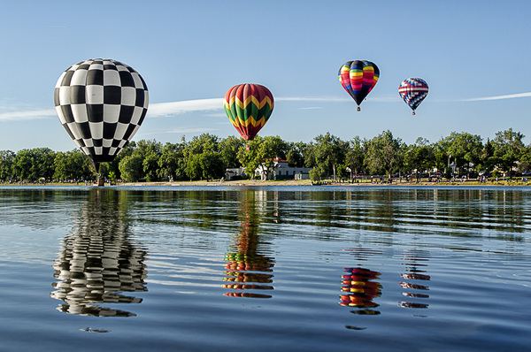 hot air balloon festival