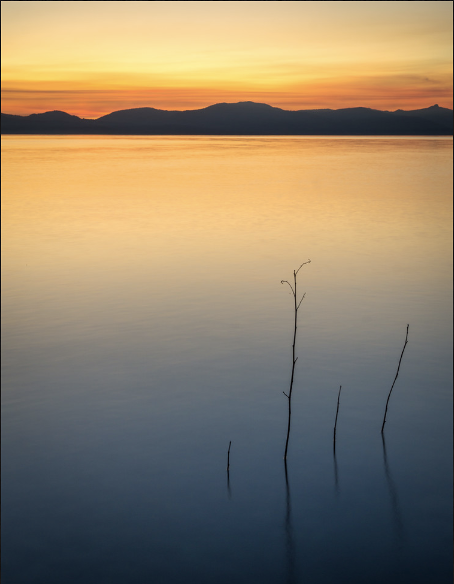 Matt Theobald Lake Tahoe Sunset